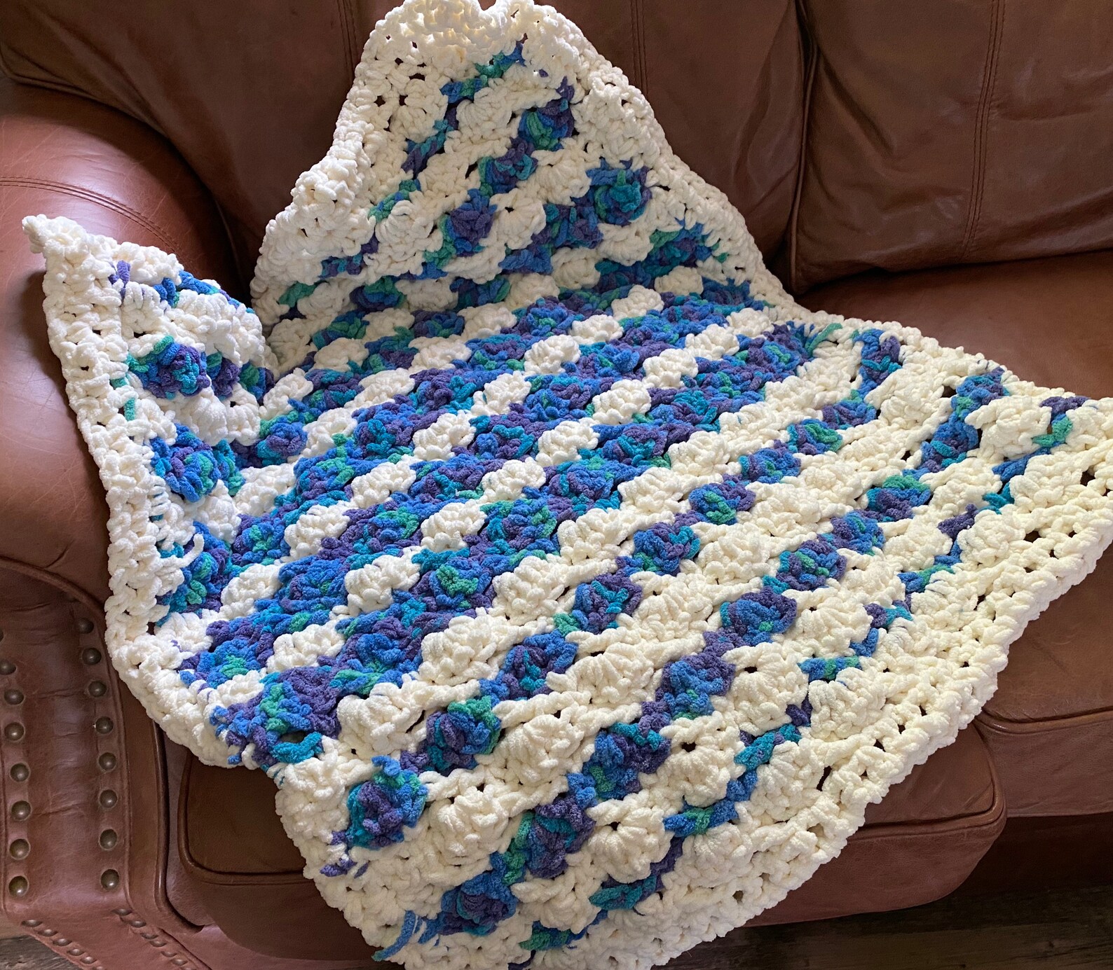 Oceantheme baby blanket Etsy