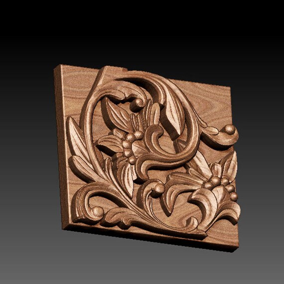26 PCS STL 3D Models FRAME FLOWER PATTERN for CNC Router Artcam Engraver Carving
