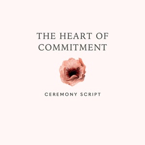 現代のカップルのための、誓いの心をテーマにしたユニークな結婚式のセレモニーの台本：誓いの心