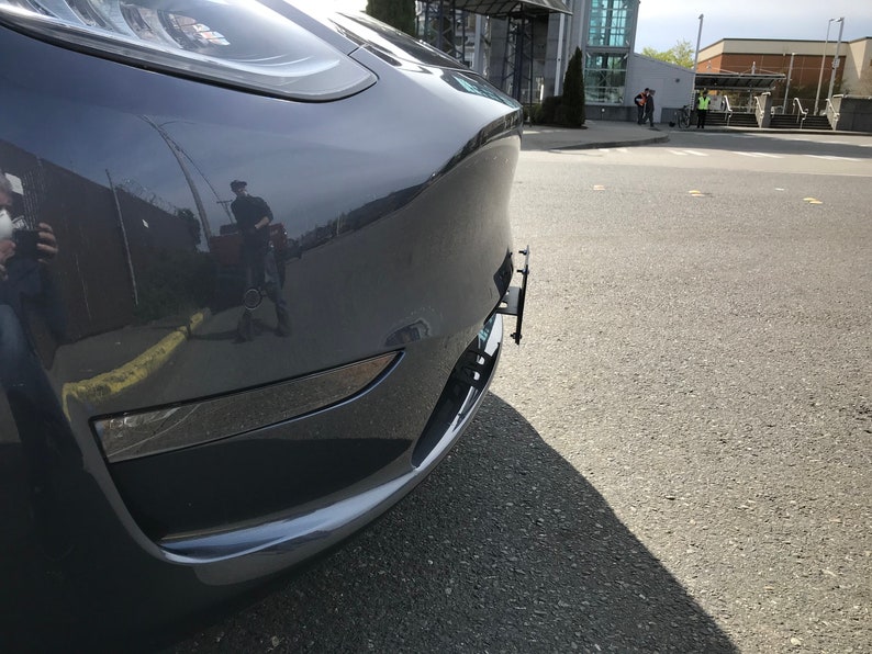 Tesla Model Y front license plate holder NO drill Etsy