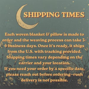 Whimsigoth Sun and Moon Woven Throw, 100% Cotton Purple Celestial Blanket, Cozy Witchy Tapestry, Mystical Dorm Room Decor image 11