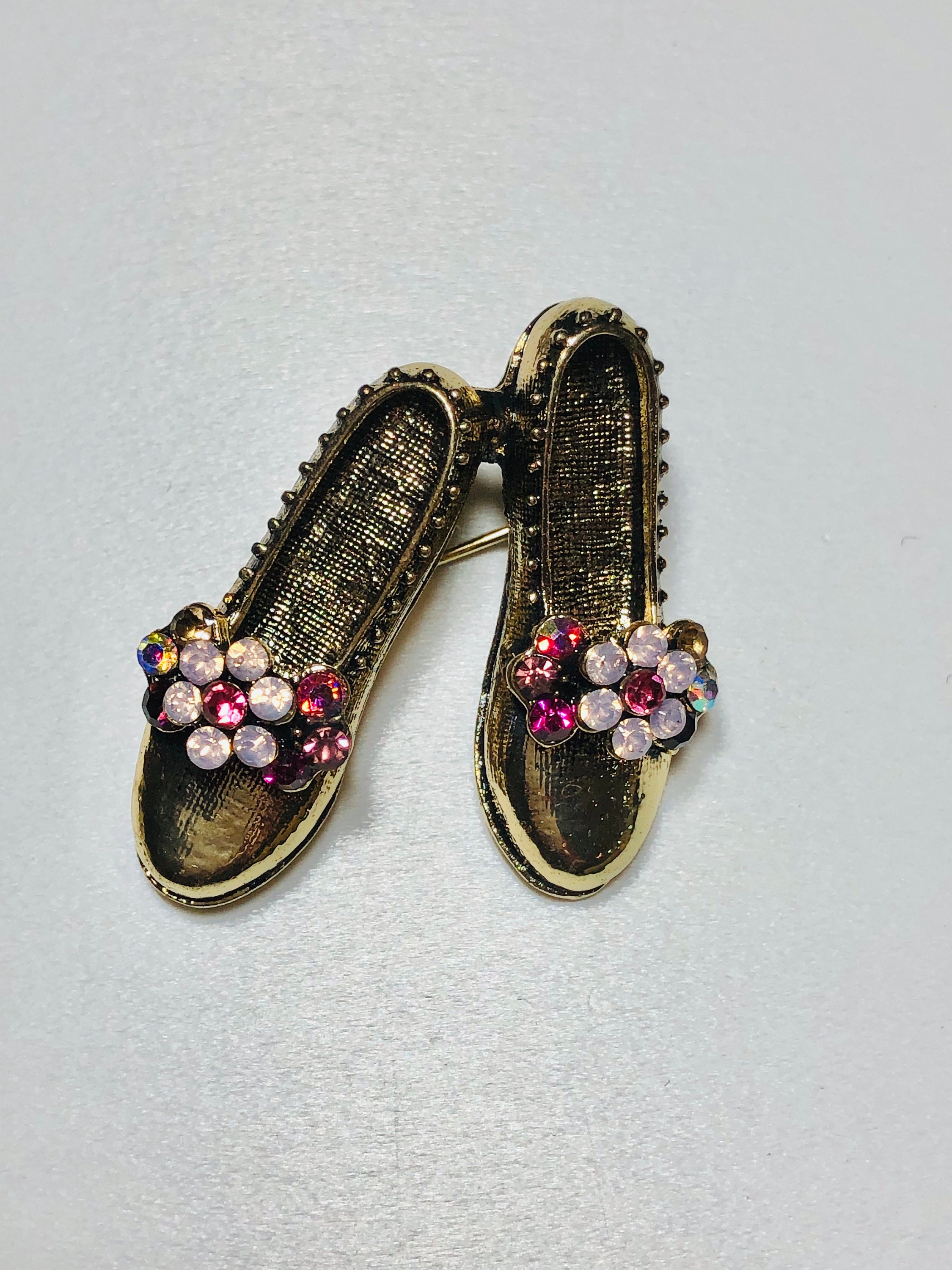 Shoe Brooch French Design Etsy