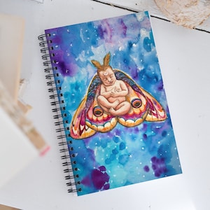Libreta de notas con espiral - Fairy Child