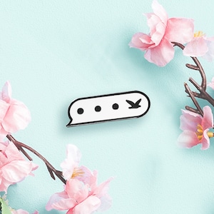 Awkward Silence Pin - Stray Kids Inspired - INSTOCKS