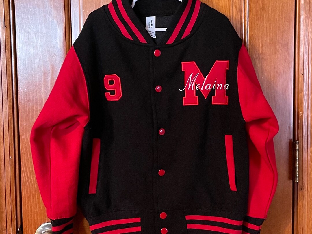 Black Widows Softball Varsity Jacket Etsy