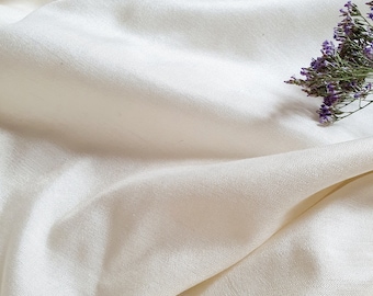 Organic peace silk 44" eri ahimsa non-violent zero waste raw handloom ethical cruelty free vegan unbleached