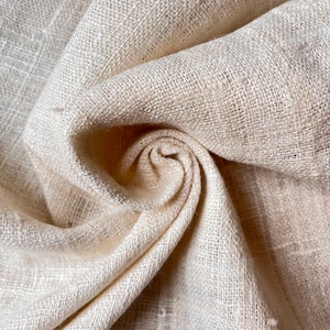 Organic peace 100% silk 44&quot; wide eri ahimsa sustainable non-violent zero waste raw handloom eco ethical cruelty free vegan undyed unbleached