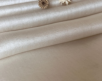 Organic peace silk 44" eri ahimsa non-violent zero waste raw handloom ethical cruelty free vegan unbleached