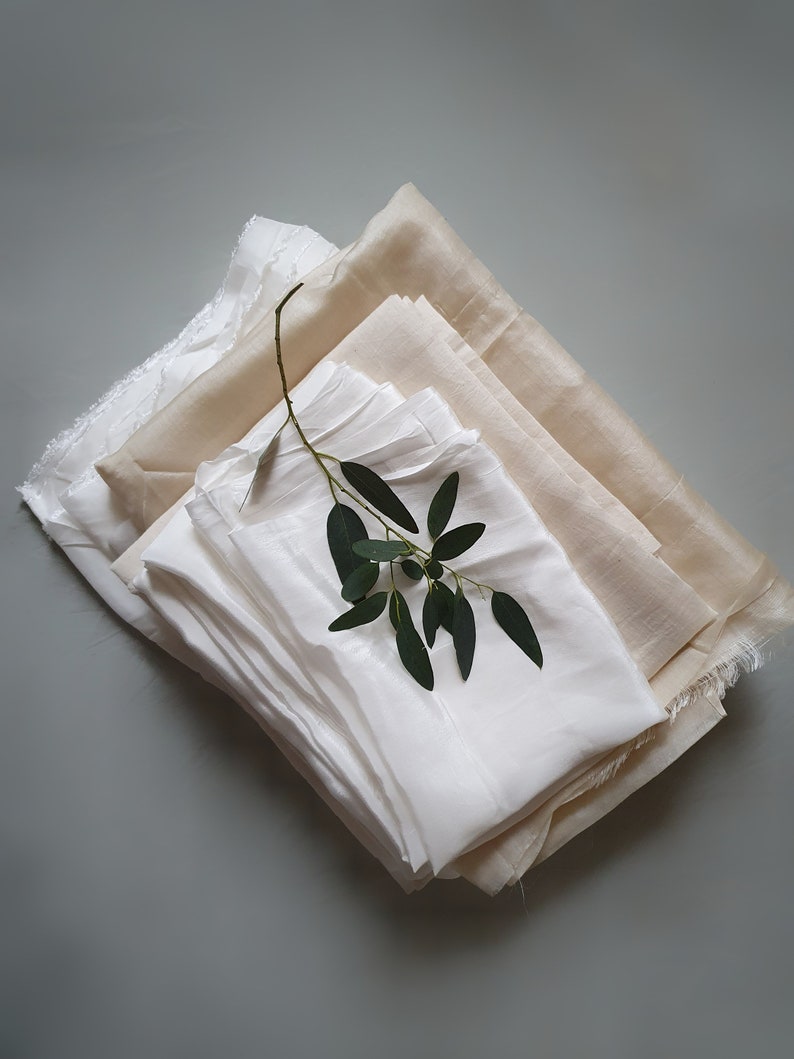 Organic Orange Fibre Silk Satin Alternative Fabric Ethical Etsy UK