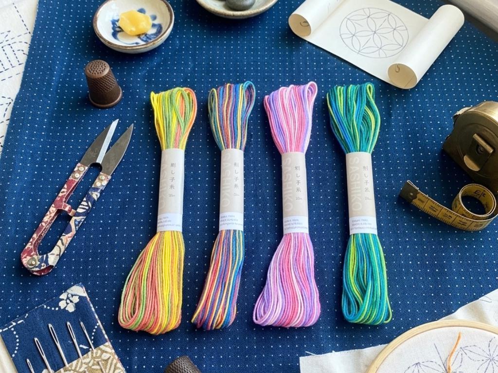 Gradient Embroidery Thread for Decorative Stitching & DIY Projects, 20m ...