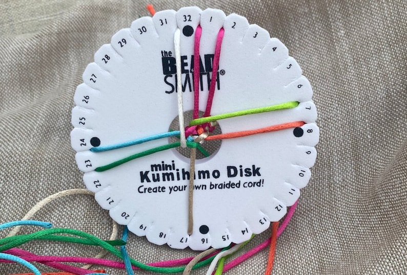 The Beadsmith Kumihimo Disk 5,90, Create Your Own Bracelets Frienship