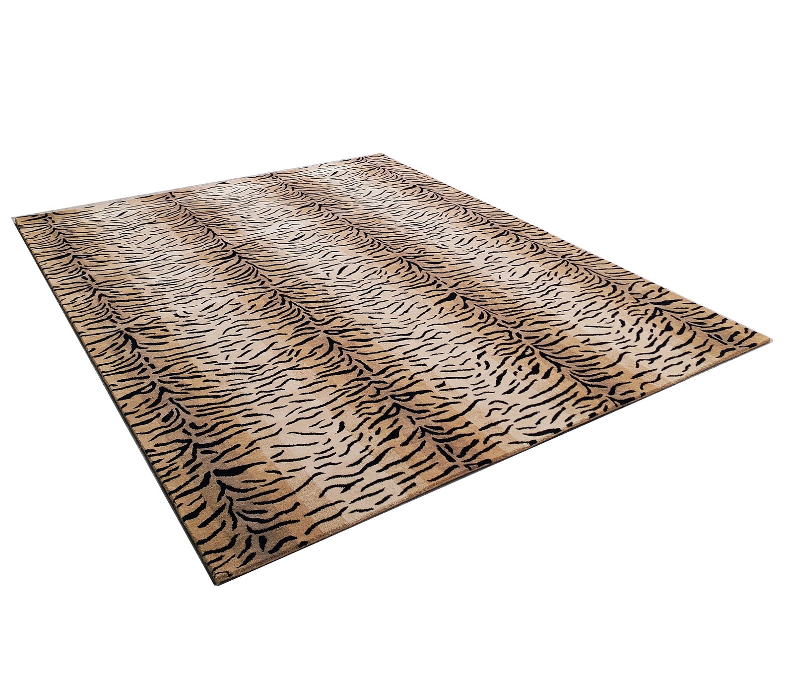 Antelope Rug 100 Wool Animal Print Rug Tiger Print Rug Wild Etsy