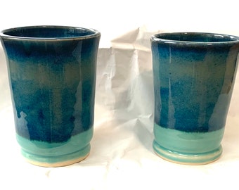 Blue and green Tumbler