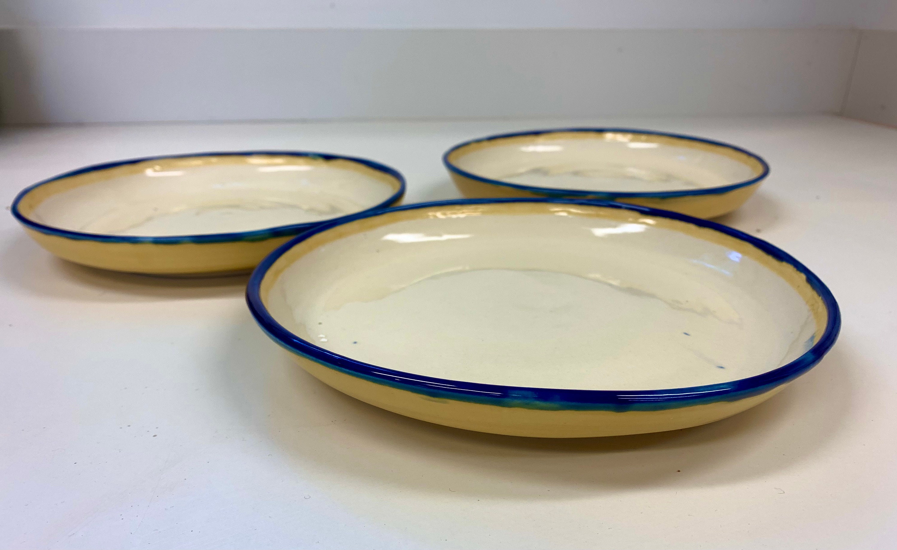 Creative Tops Drift Blue Ombré Ceramic Pasta Bowl 6 15.5 cm 