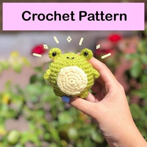 Frog Amigurumi Crochet Plush Pattern
