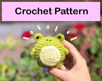Frog Amigurumi Crochet Plush Pattern