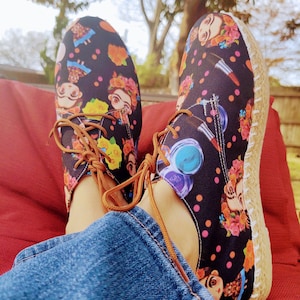 Frida Shoes - Alpargatas Shoes - Mexican Hemp Flat