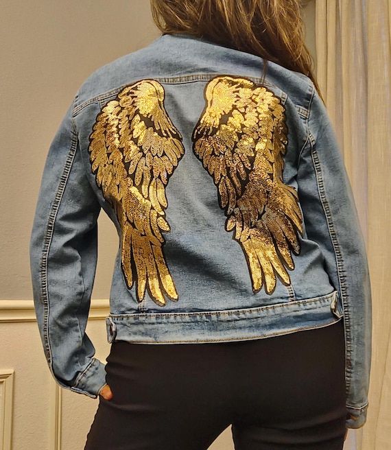 Golden ｜DENIM JACKETS (GWP00846 P000623 81325) NBA Golden State Warriors Icon Denim Jacket | Gap