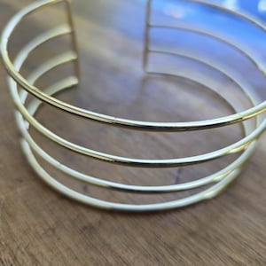 Silver Statement Choker: Geometrical African Necklace Geometric Gold