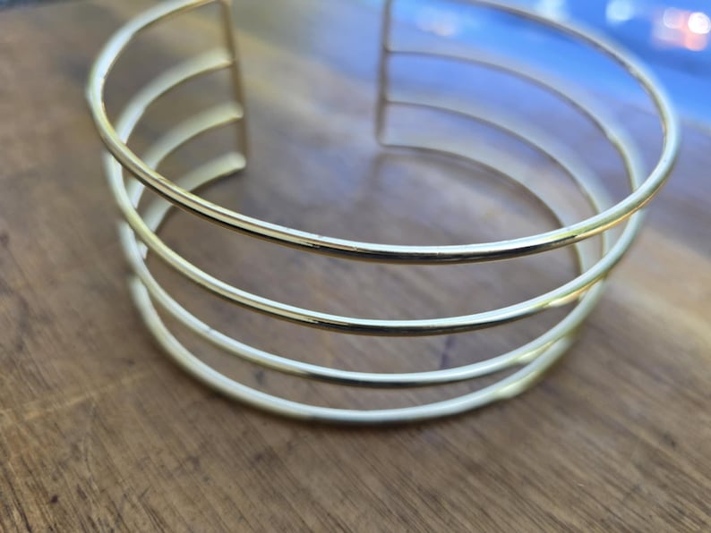Silver Statement Choker: Geometrical African Necklace Geometric Gold