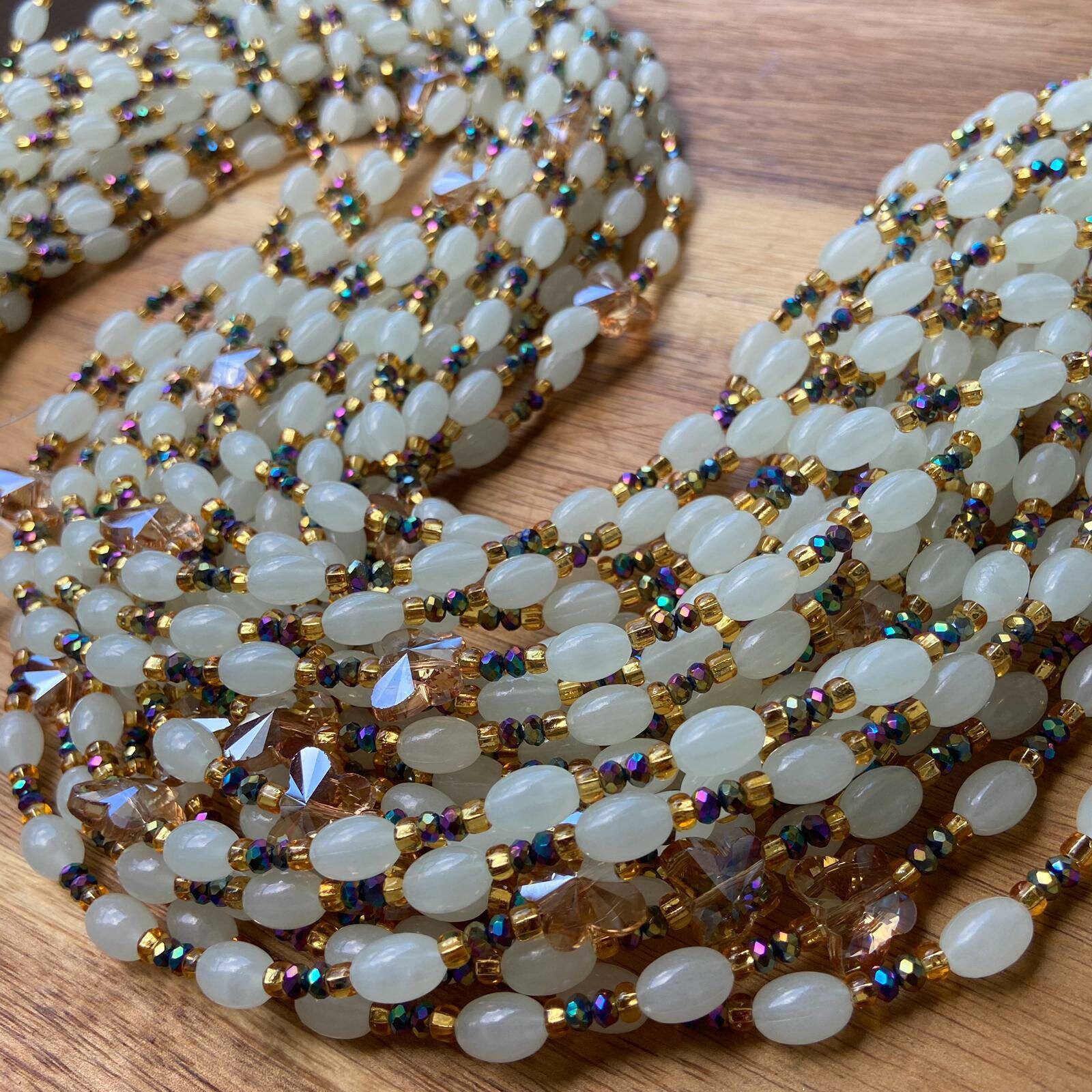 African WAIST BEADS Crystal Waist Beads Waist Jewelry BELLY Etsy