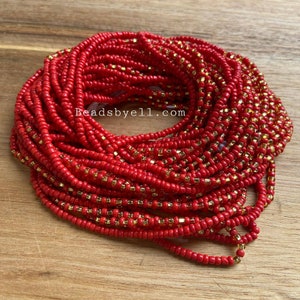 Amrika -Exotic African Waist Beads are Worn around a Woman&#39;s Waist to Draw Attention to and Enhance her Femininity