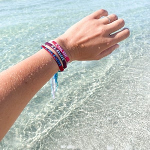 Customized Woven Name Bracelets