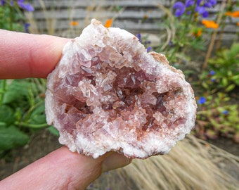 Pink Amethyst Geode from Patagonia, Argentina • Raw High-Grade Quartz Specimen • Natural Crystal Cluster