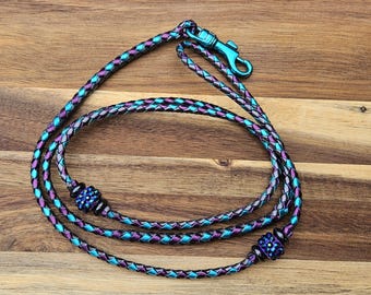 42" Kangaroo Leather Show Lead