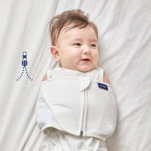 elava Zipper Swaddle strap Swaddle up Layette Korean Baby Stuff Arm wrap