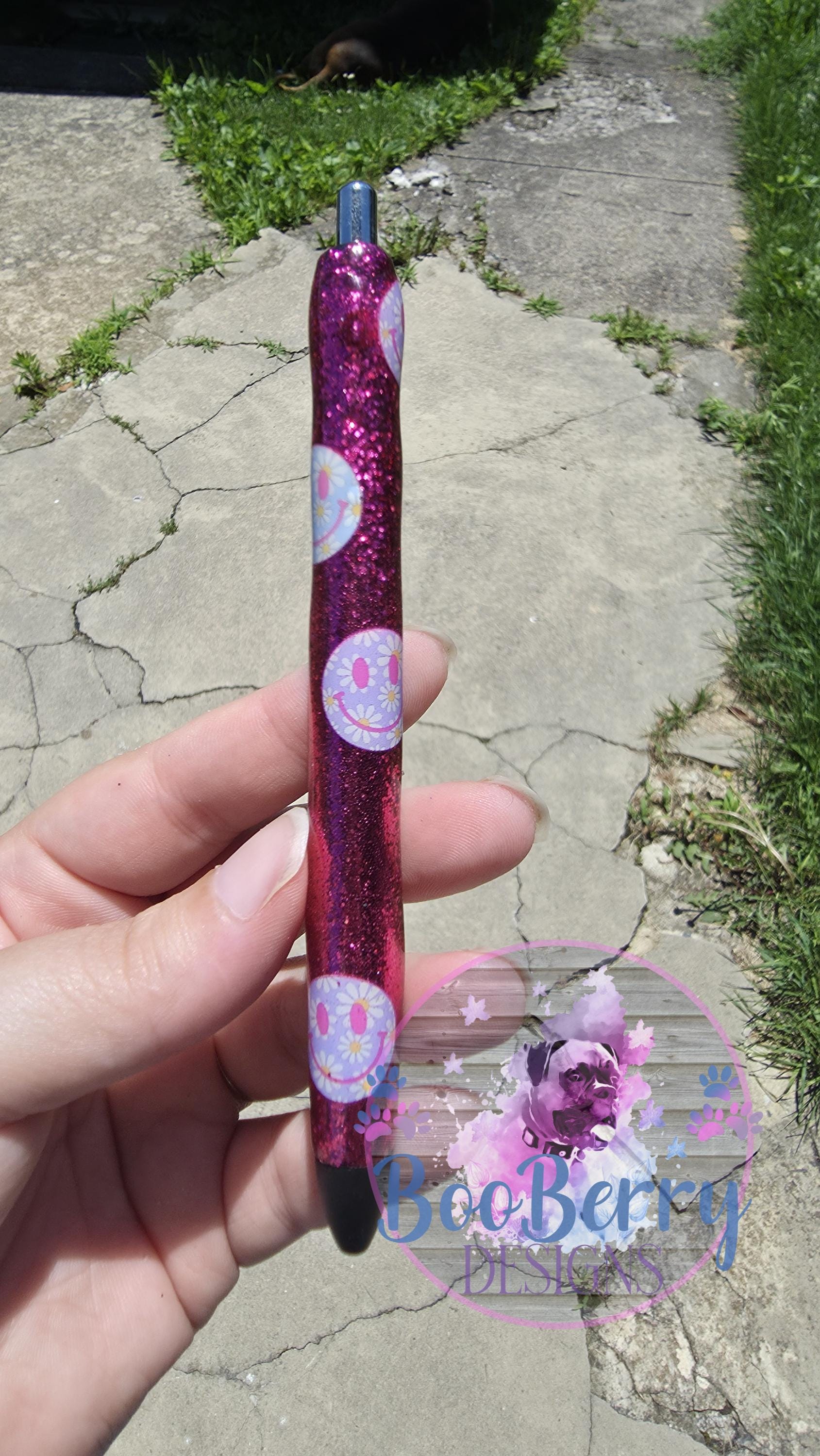Smiley Face Epoxy Pen - Etsy
