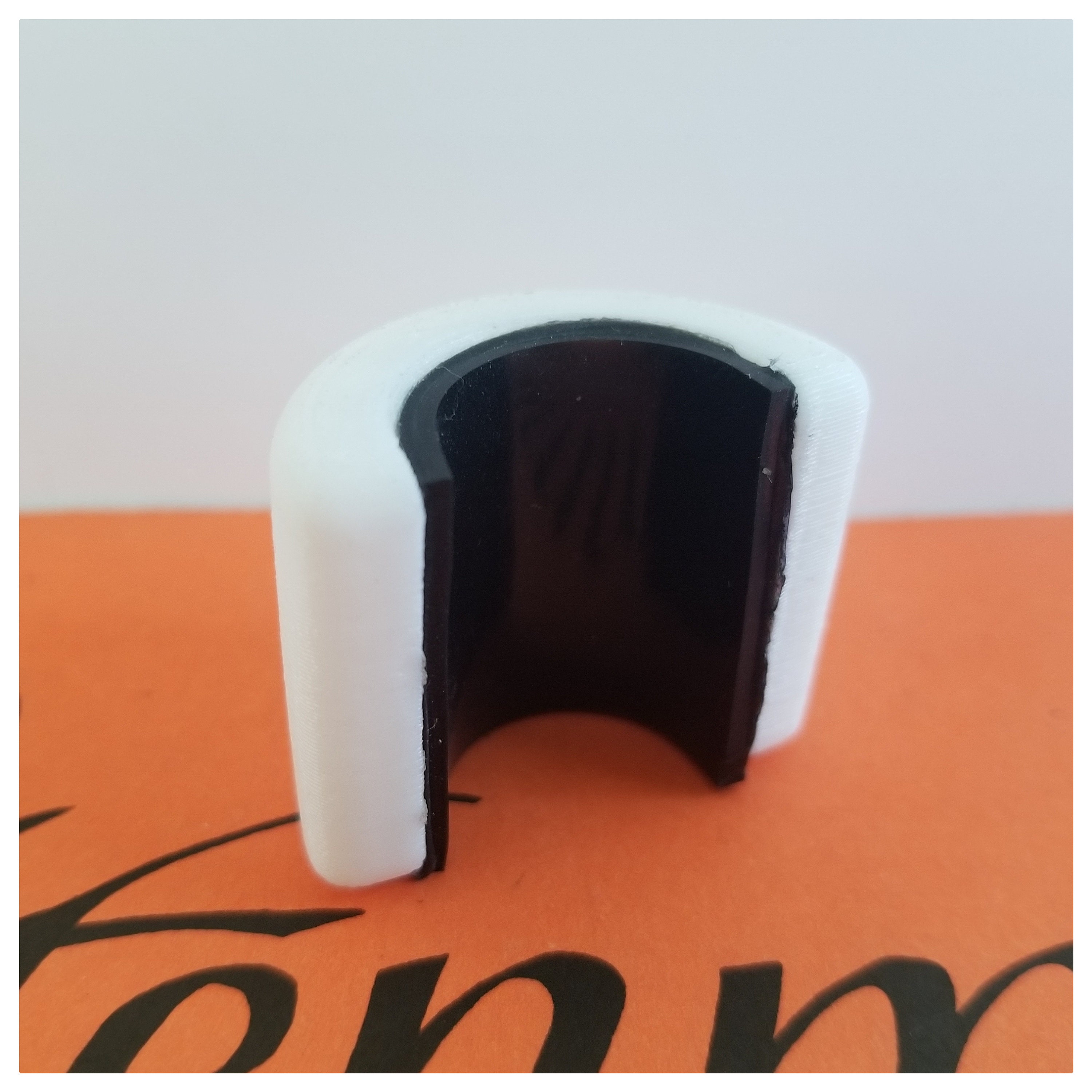 C Flute Thumb Rest / C Flute Finger Rest. Won't Scratch Flute.