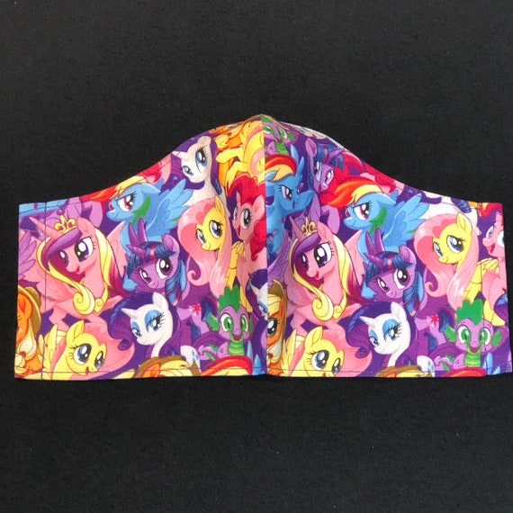 My Little Ponies Fluttershy and More Cotton Fabric Mask NO - Etsy