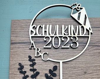 Schulkind 2023, 2024, 2025, Plotterdatei, Laserdatei, Digi