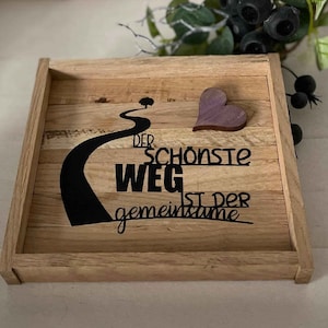 Plotterdatei "Der Schönste Weg ist der gemeinsame", SVG, DXF