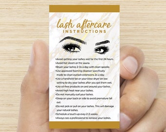 Download Lash Business Card Etsy