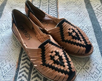 Huarache Sandal Mexican Huarache Sandal. Leather Sandal. Artisanal ...