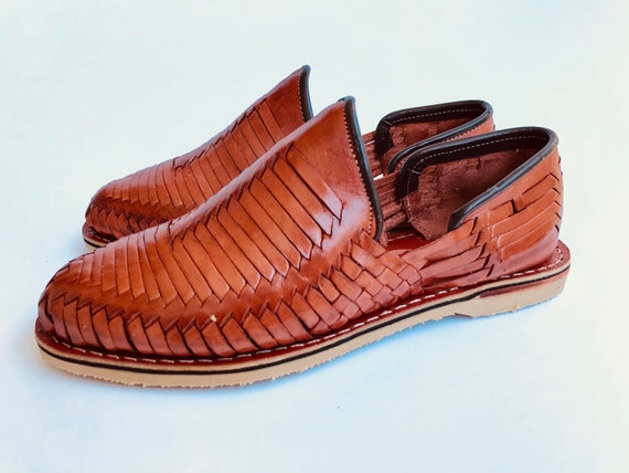 Huaraches Mexicanos Aztec Brown. Gifts for Him. Mexican | Etsy