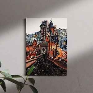 Burg Eltz, Digital Artwork, Castle, German Castle, Medieval European Castle drawing