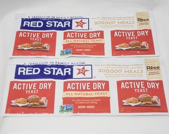Red Star Active Dry Yeast 2 Lbs Best by 7//21 Ships Priority