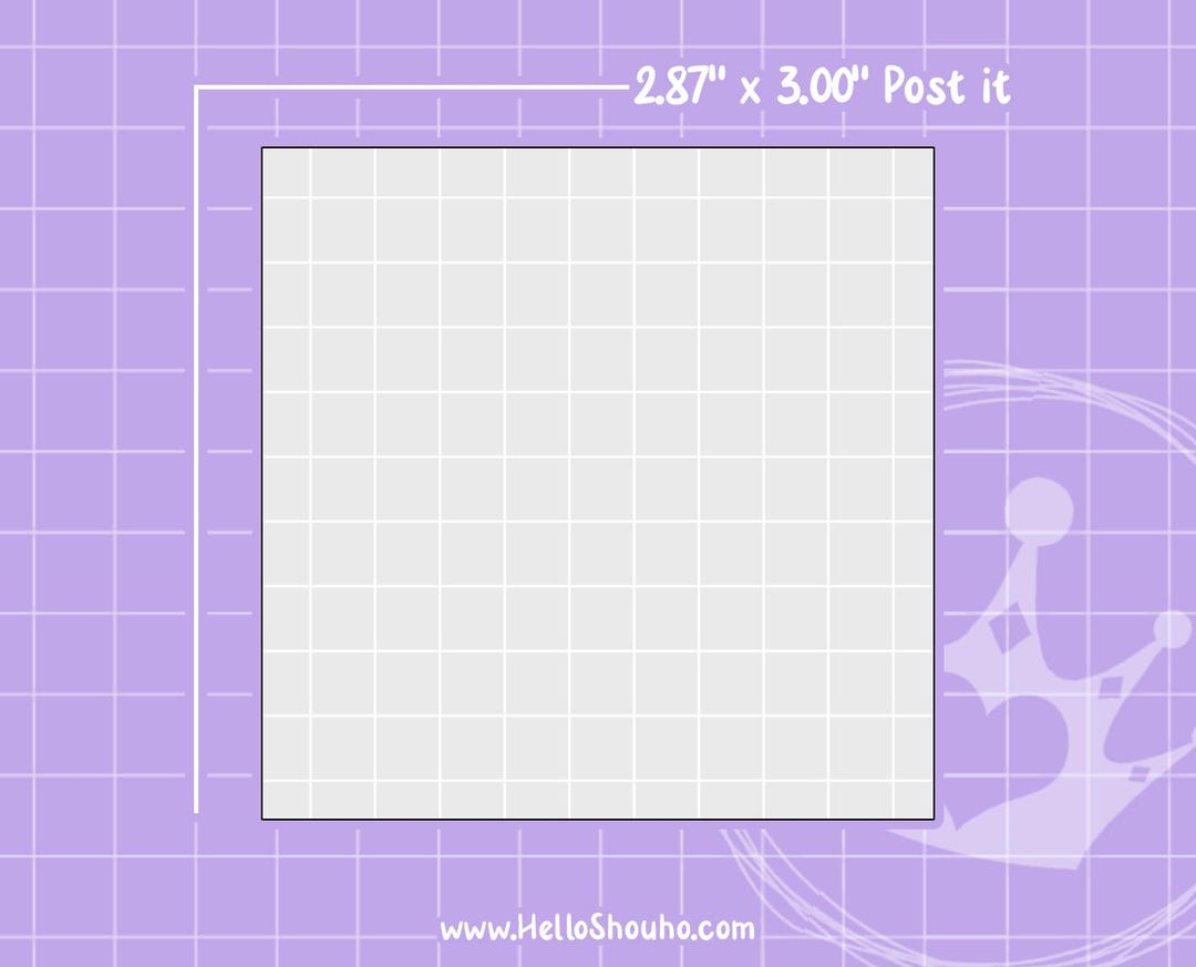 Gray Sticky Note Neutral Gray Square Sticky Notes | Sticky Memo Pad | 50 Sheets - Etsy