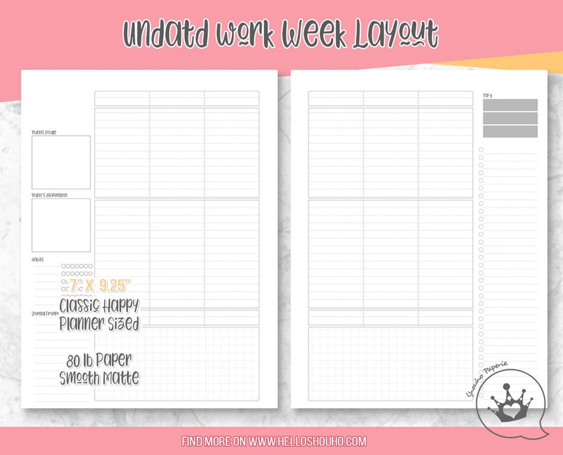 8 Weeks of Undated Vertical Work Productive or Teacher Weekly image 0