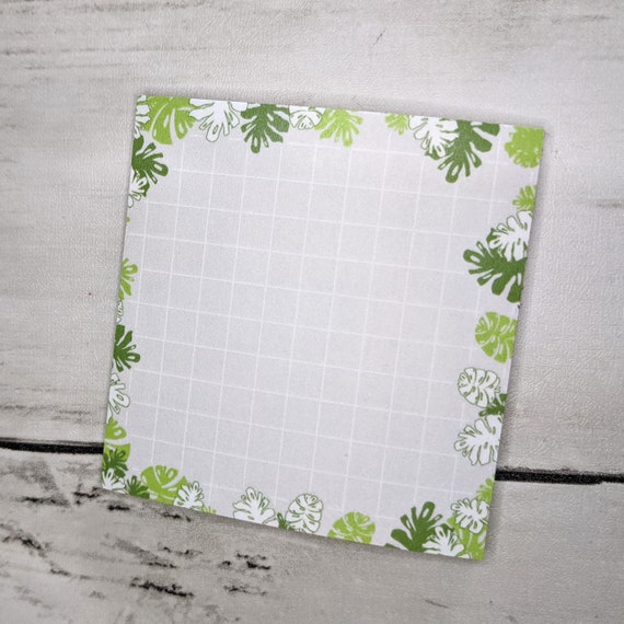 3 x 3 Sticky Memo Pad 50 sheets Daisy Memo Pads Paper & Party Supplies