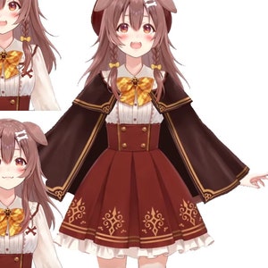 Inugami Korone Vtuber Disfraz Cosplay made to order custom made Hololive
