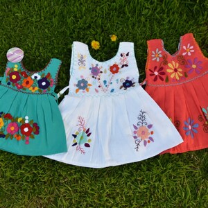 Baby girl cheap embroidered frocks