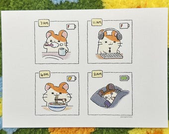 Vida cotidiana de Hamtaro / Impresión
