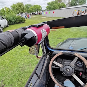 YJ Roll Cage Mounted Water Bottle Holder for Jeep Wrangler