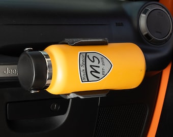 JK/JKU Water Bottle Holder for Jeep Wrangler 3.6L JK Grab Handle