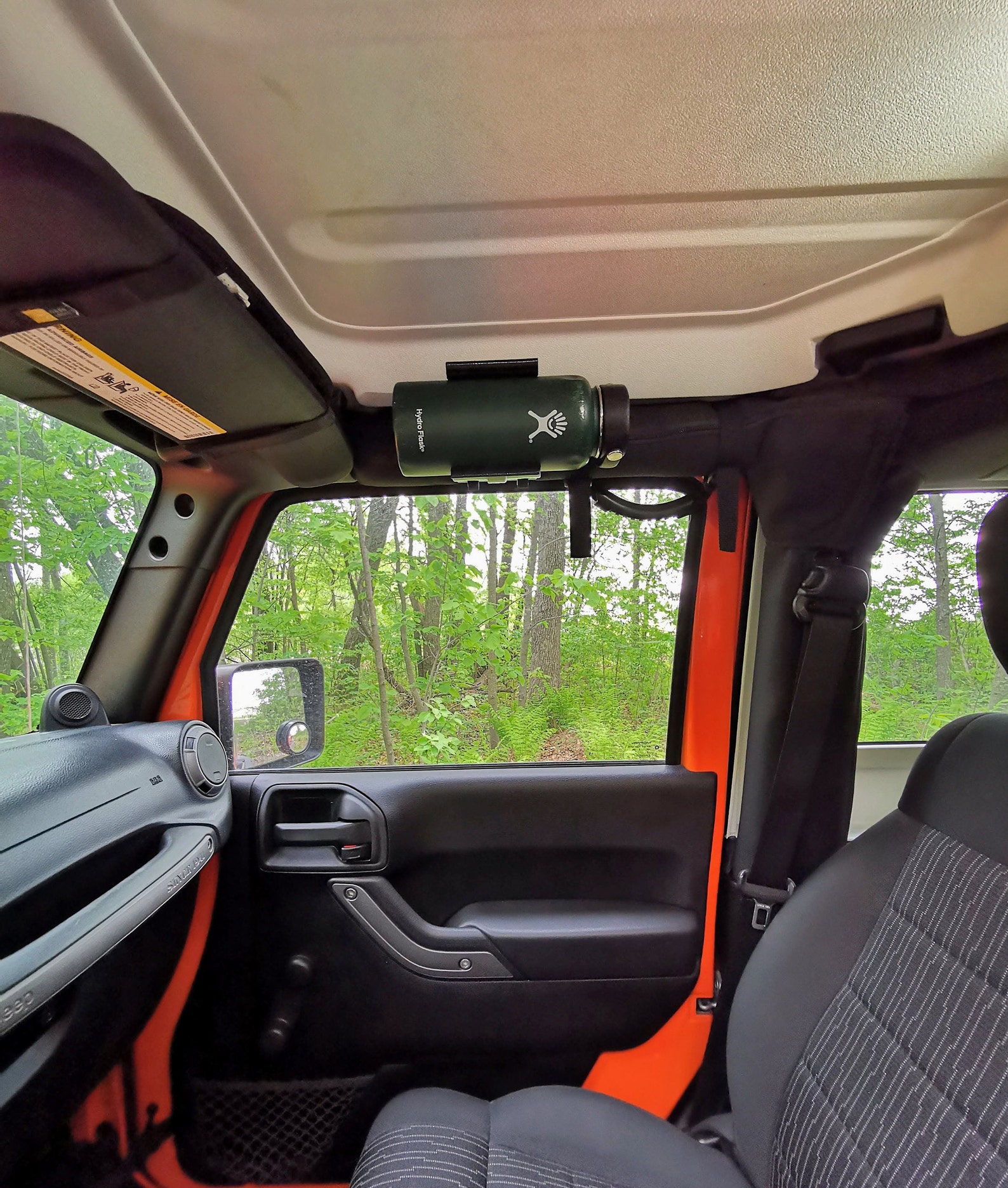 JK/ JKU Water Bottle Holder for Jeep Wrangler Etsy