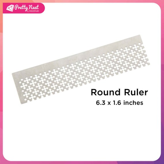 Diamond Painting Ruler For Round Drills for Diamond Painting Etsy